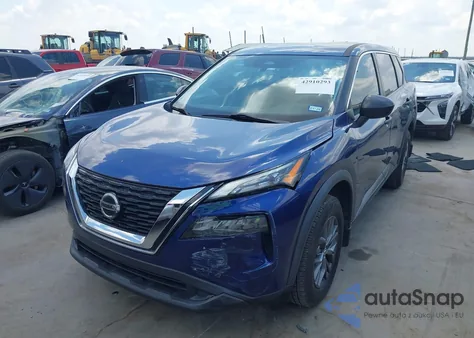 2021 Nissan Rogue S Fwd из США, поврежденный, VIN 5N1AT3AA9MC695888